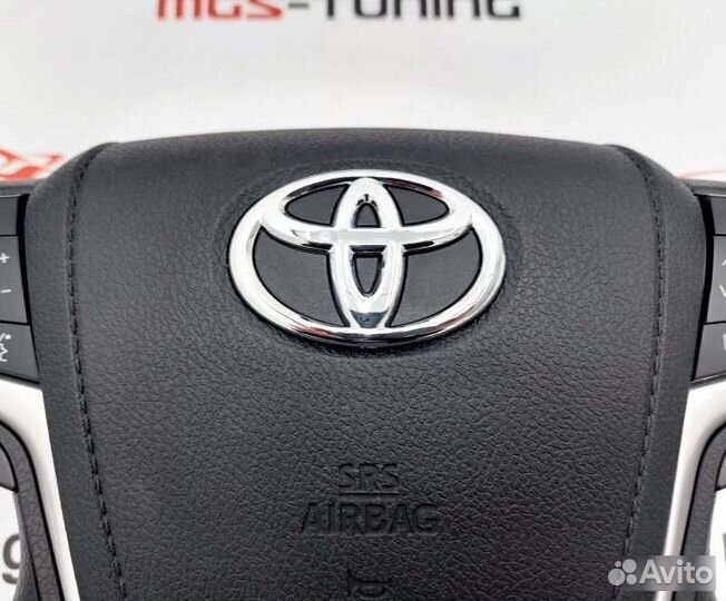 Руль Land Cruiser 200 07-15 стиль рестайлинг 2016+