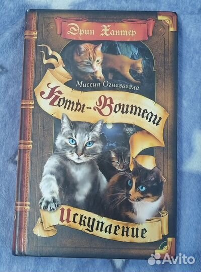 Книга “Коты-Воители”, миссия Огнезвезда Искупление
