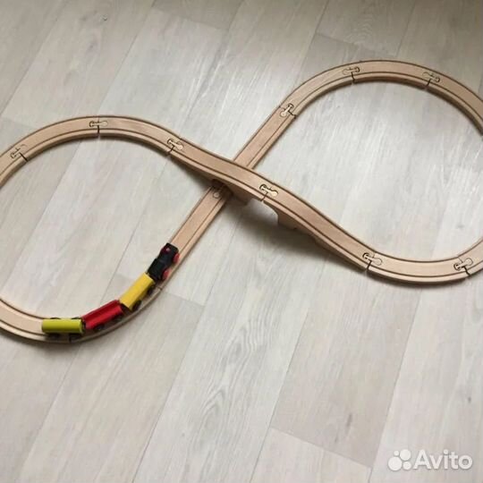 Деревянная железная дорога IKEA