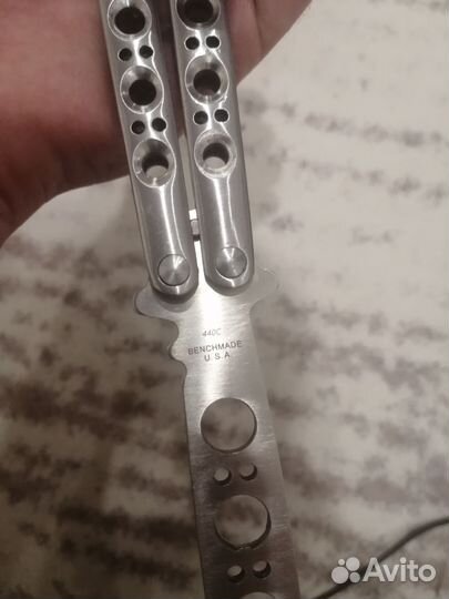 Bm 40 тренировочный нож бабочка