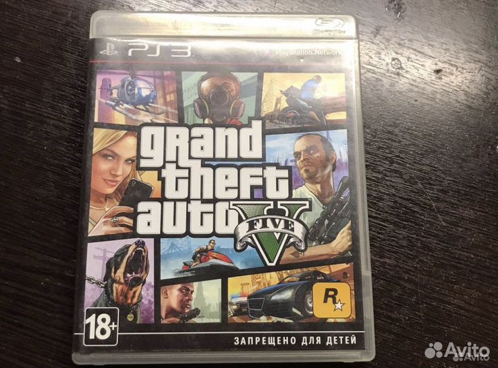 Диски на ps3 гта 5