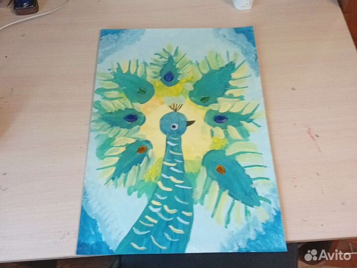 Рисунки красками