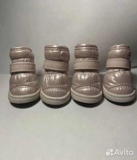 Ботинки зимние для собак мелких пород