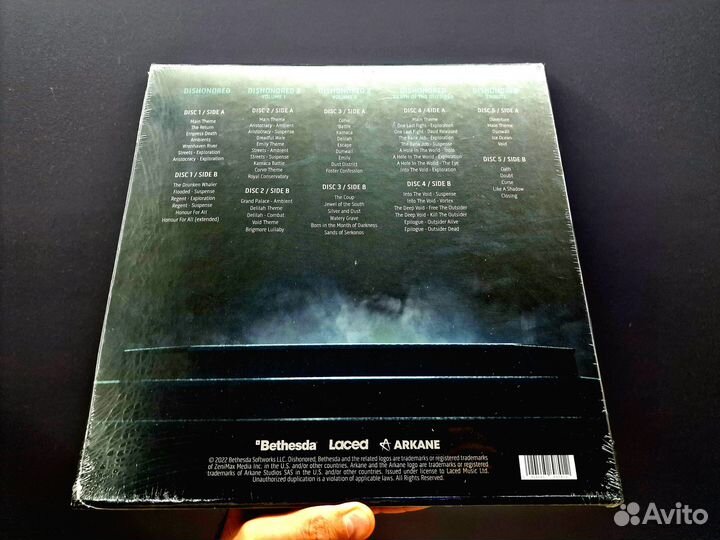 Dishonored: soundtrack collection 5xLP color