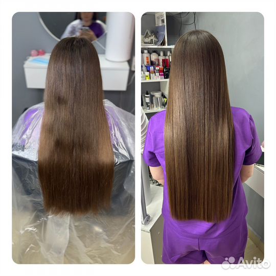 Кератин, ботокс, холодные уходы для волос