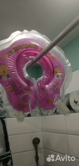 Горка+круг для купания