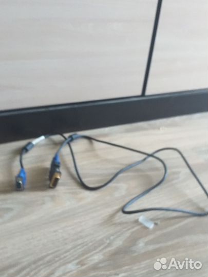 Кабель VGA 1.8 метра + переходник VGA-DVI-D