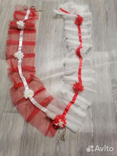 Украшения для машины на свадьбу