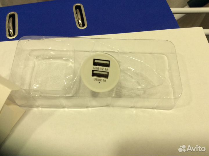 Зарядное устройство 2 порта USB