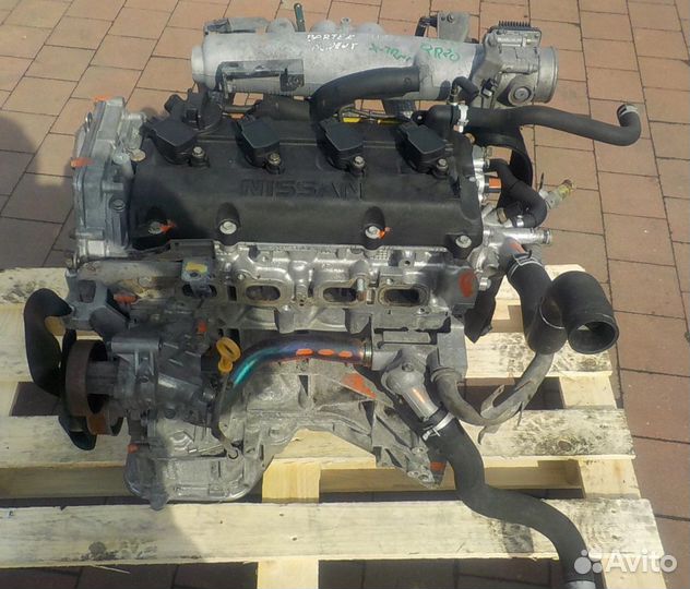 Двигатель Nissan X-Trail T30 2.0 Б QR20 Primera