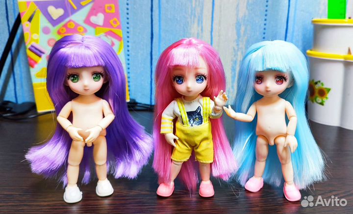 Кукла шарнирная аниме