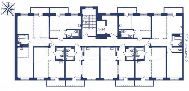 1-к. квартира, 38,4 м², 6/10 эт.