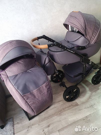 Коляска Comaro c автолюлькой