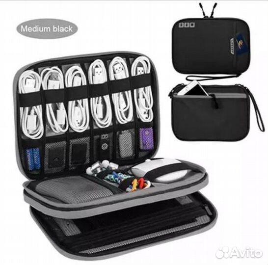 Сумка для переноски гаджета, кабели, питание, USB