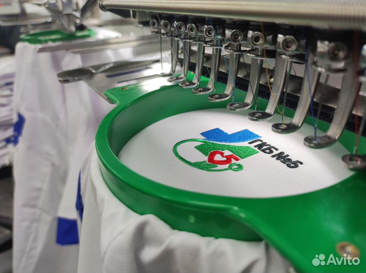 Машинная вышивка роз/опт