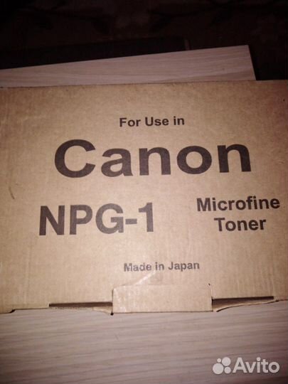 Тонер npg1 Canon