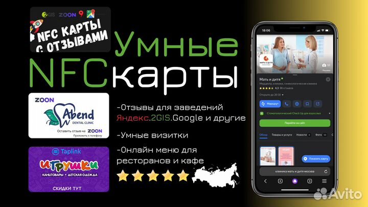 Готовый бизнес умные nfc карты по франшизе