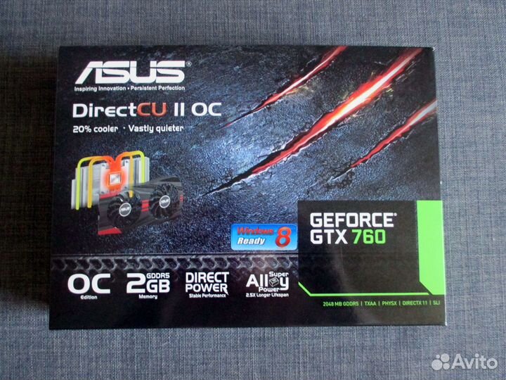 Asus Geforce GTX 760 (2Gb)
