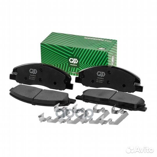 FD-P 2006 T колодки дисковые п. ГАЗель Next 13