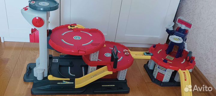 Трек для машинок гараж big sity road