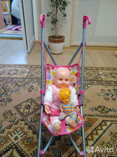 Коляска с пупсом