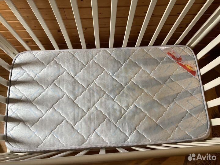 Детская кроватка Papaloni Италия с матрасом