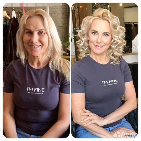 Макияж и причёска