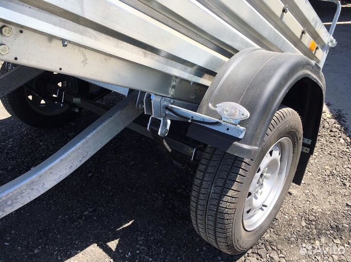 Прицеп Мзса 1,85 х 1.23 с высоким бортом