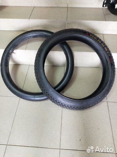 Покрышка и камера на Фэтбайк