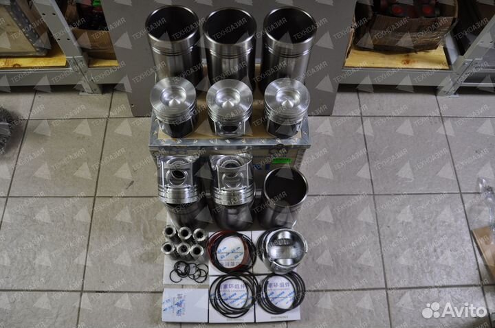 Поршневая группа двс Yuchai YC6108/YC6B125