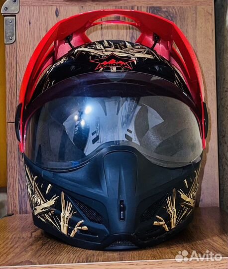 Мото шлем Icon Variant Splintered дуалспорт