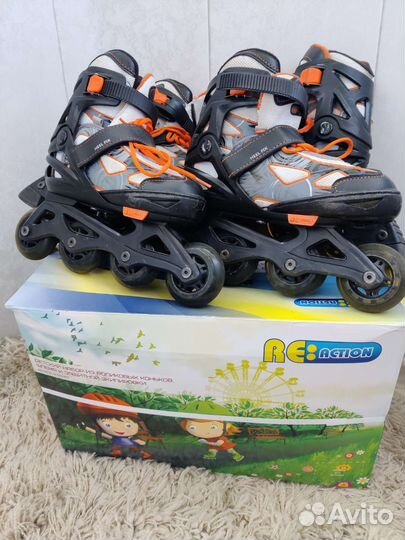 Роликовые коньки раздвижные