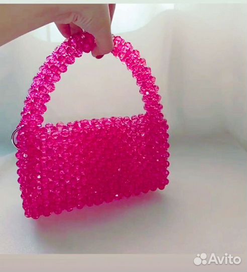 Сумка женская из бусин