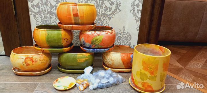 Горшок керамический