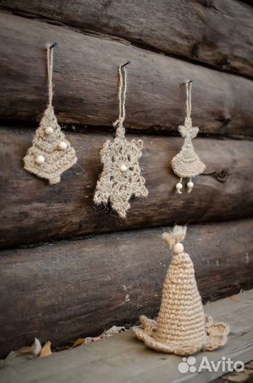 Джут.Нитки для вязания и рукоделия