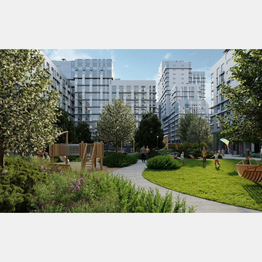 2-к. квартира, 57,8 м², 6/23 эт.