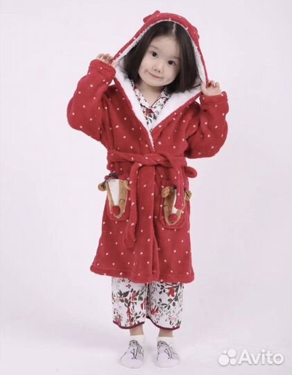 Халат детский тёплый