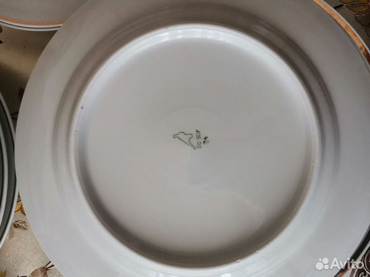 Столовый сервиз времен СССР фарфор
