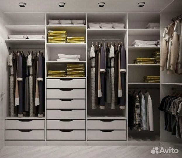 Гардеробная на заказ