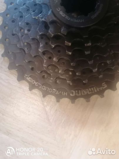 Кассета и цепь на 8 скоростей shimano