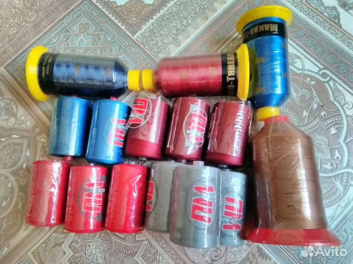 Нитки 44 лх 1 для шитья в наличии фото 1,2