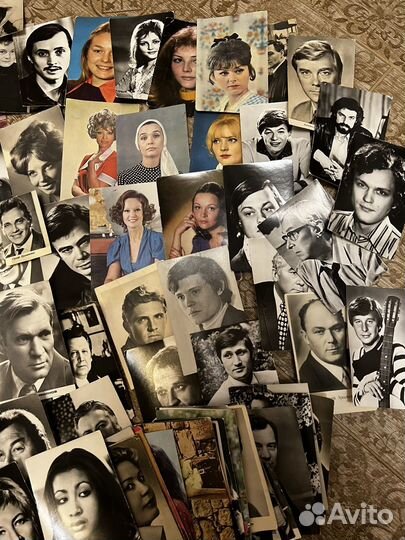 Фотокарточки актеров