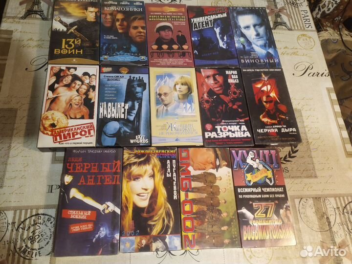 Кассеты для видеомагнитофона