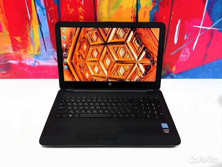Ноутбук HP для бизнеса Radeon + SSD