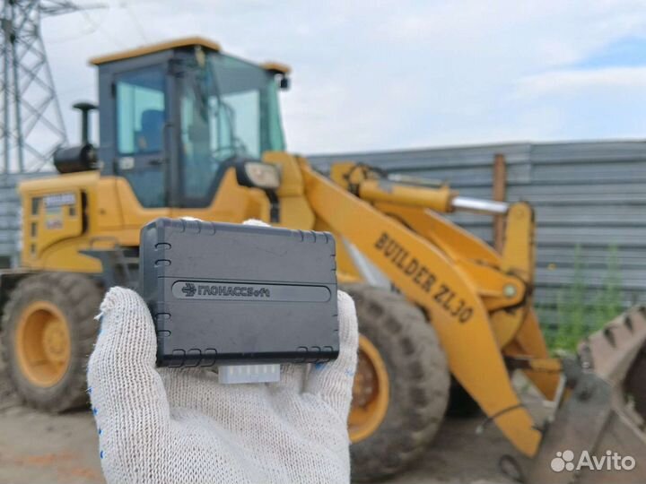 Глонасс на погрузчик ZL