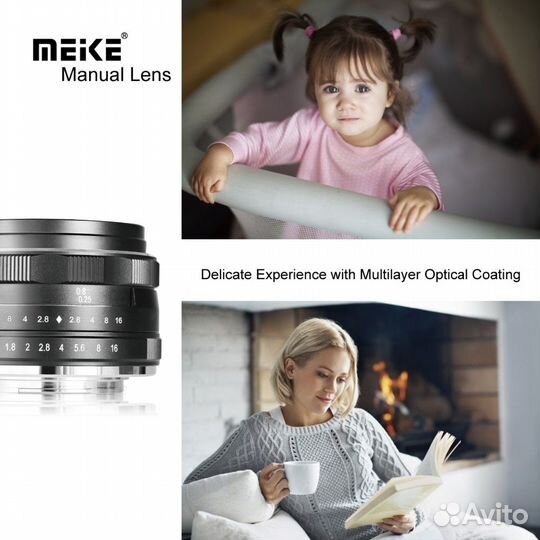 Объектив Meike 25 мм F1.8 для Fuji