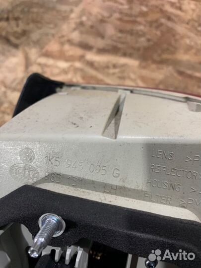 Фонарь задний левый Volkswagen Jetta 5 2005-2010