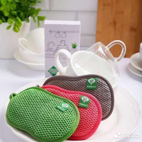 Губка для мытья посуды, салфетка для посуды