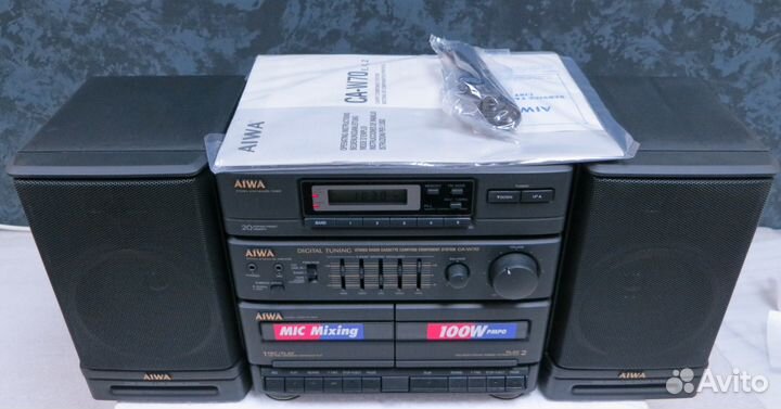 Aiwa CA W70-новая в оригинальной коробке. 220v