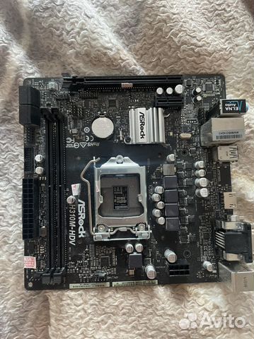 Материнская плата asrock H310M-HDV купить в Санкт-Петербурге ...